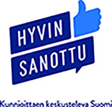 Hyvin sanottu -hankkeen logo