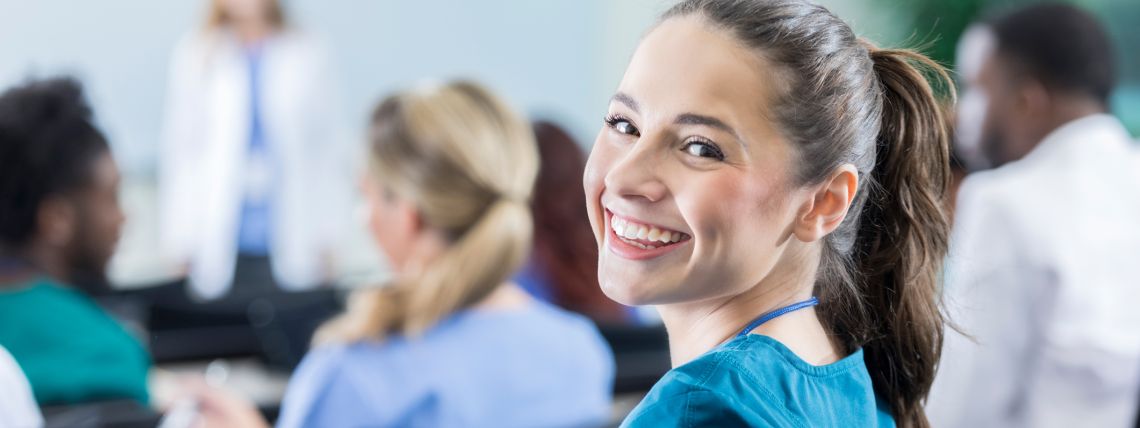 Terveydenhuoltoalan oppitunti.