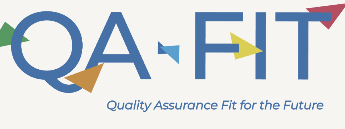 QA-FIT-logo. Quality Assurance Fit for the Future.